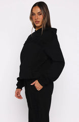 From The Archives Lexi Oversized Hoodie Black