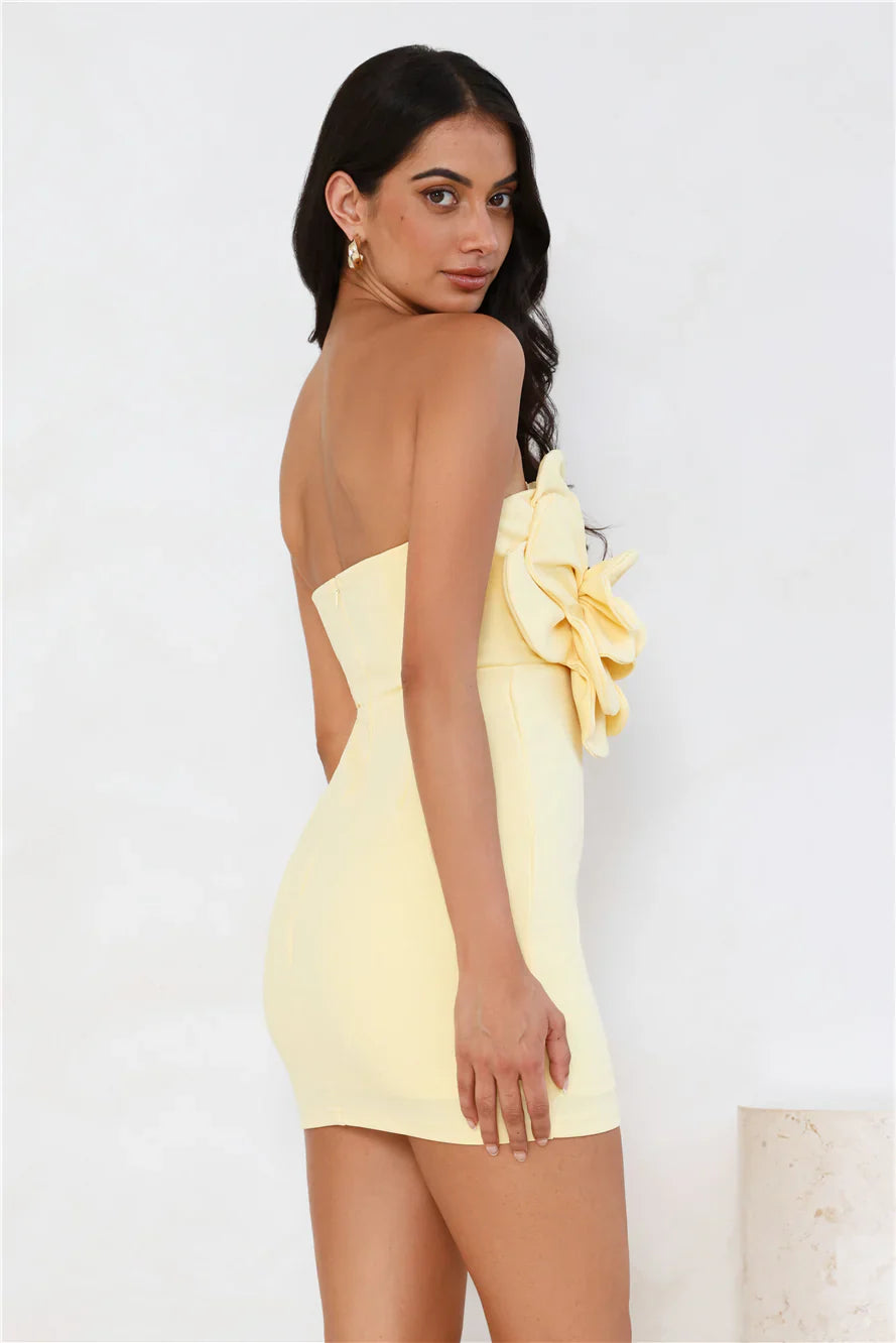 Wild Ivy Strapless Mini Dress