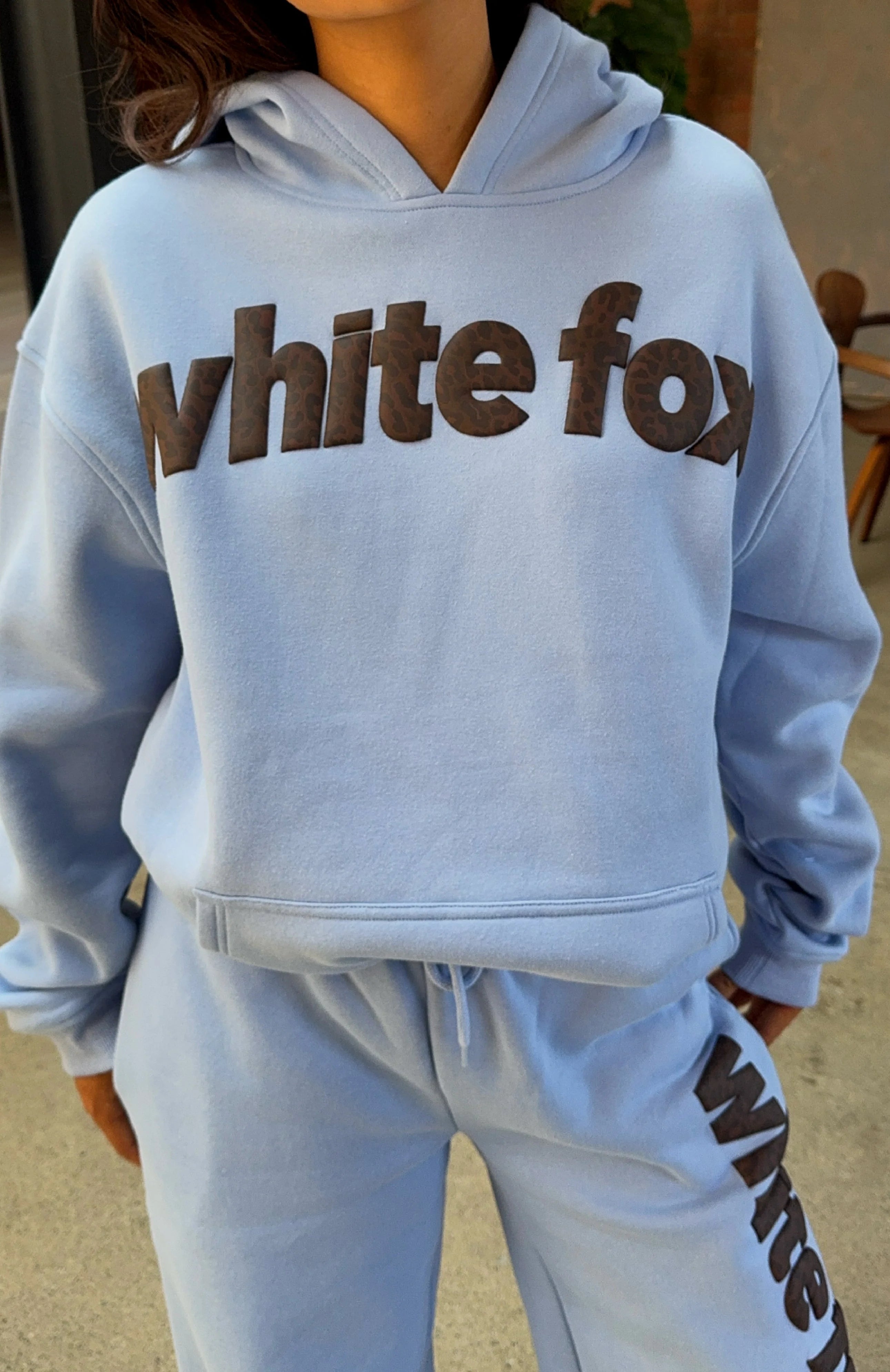 From The Archives Allora Oversized Hoodie Blue