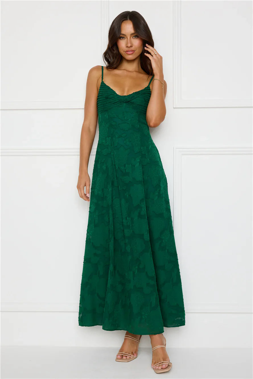 Pine Blossom Maxi Dress
