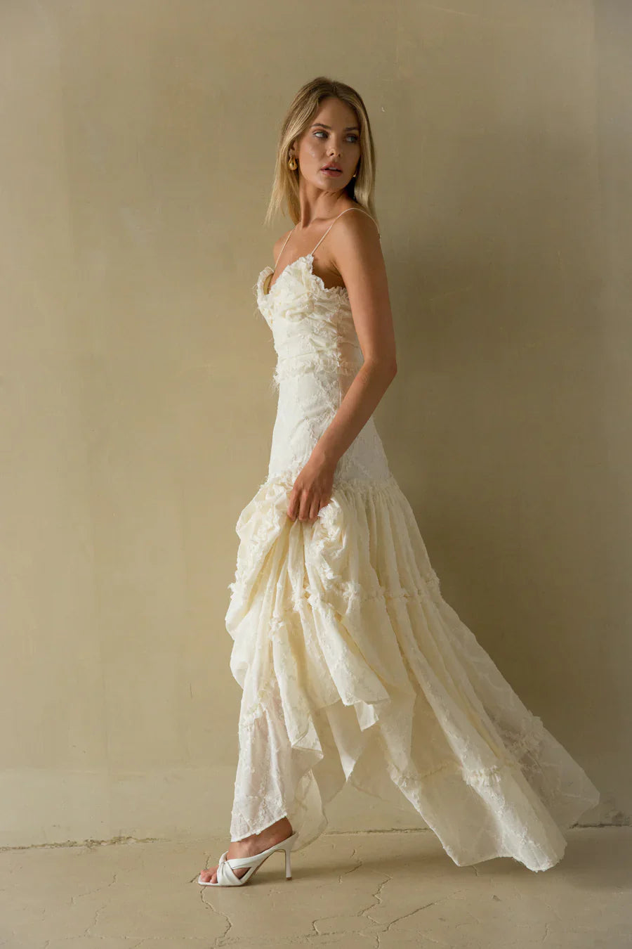 Percy Lace Maxi Dress