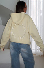 Stay Lifted Oversized Hoodie Lemon